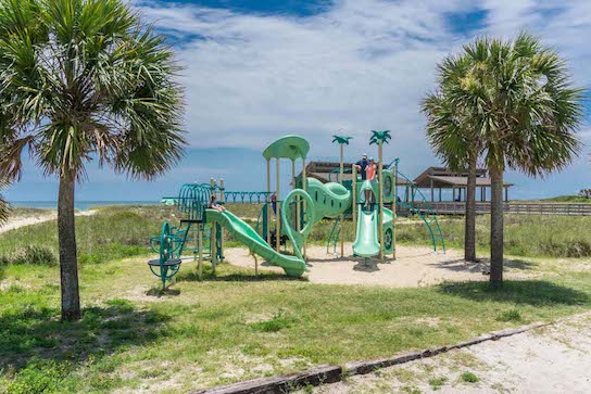 Childrens park by the water